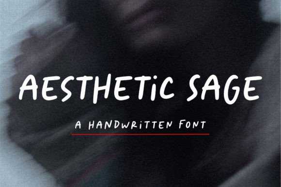 Aesthetic Sage Handwritten Font for Branding