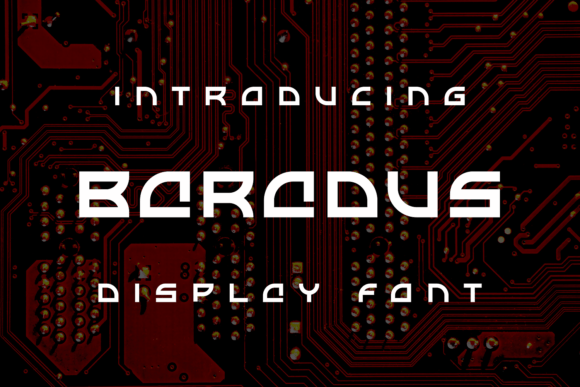Baradus Display Font for Bold Campaign Headlines