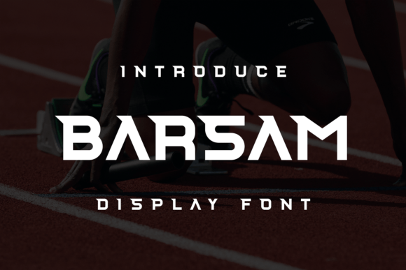 Barsam Display Font for Bold Brand Identity