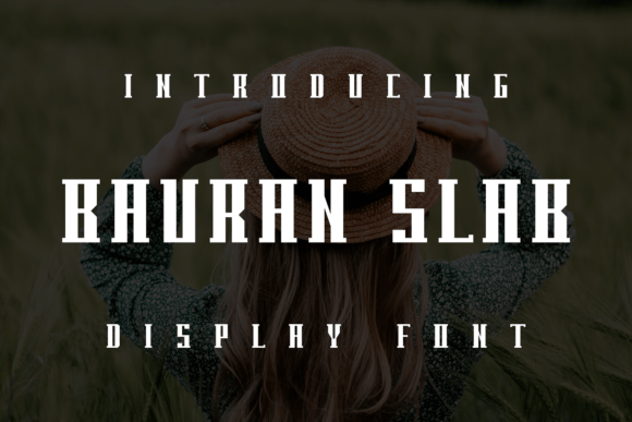 Bauran Slab: A Premium Display Font for Small Business Branding
