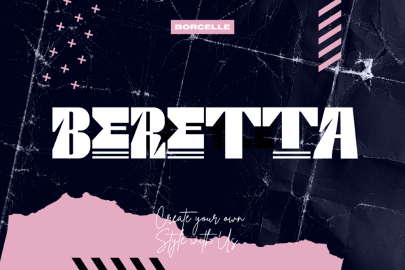 Beretta: A Modern Serif Display Font for Minimalist Logos