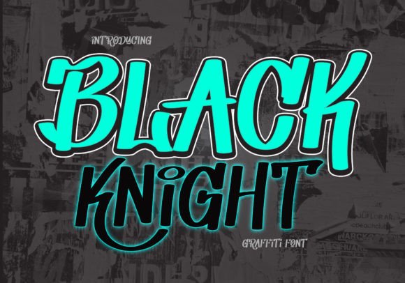Black Knight Font for Bold, Street-Smart Branding