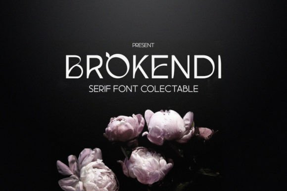 Brokendi: A Distinctive Display Font for Editorial Design