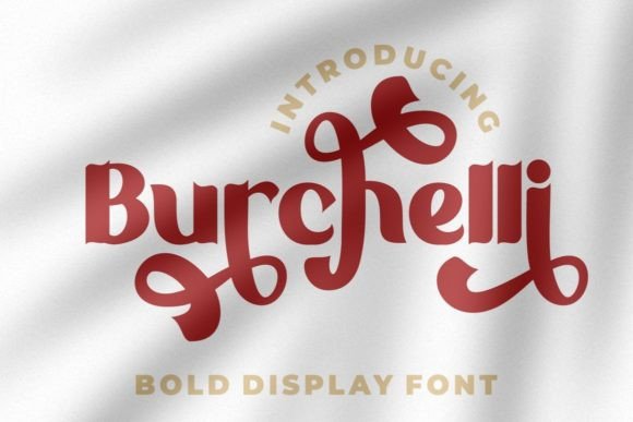 Burchelli: A Bold Display Sans Font for Lively Editorial Design