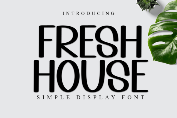 Fresh House: A Modern Handwritten Font for Campaign Design
