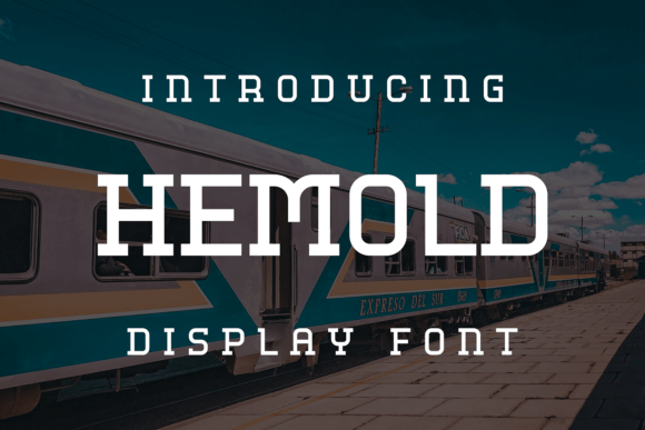 Hemold Display Font for Bold, Detailed Branding