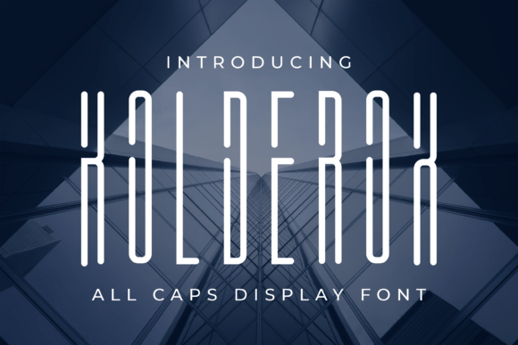Kalderox Display Font for Bold, Memorable Branding