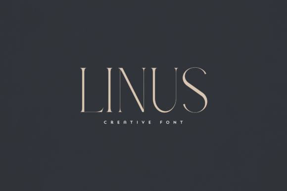 Linus: An Elegant Display Font for Editorial Design
