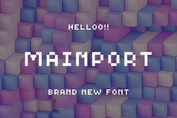 Mainport: A Cool and Unique Display Font for Creative Branding