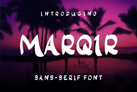 Marqir: A Distinctive Display Font for Modern Web Design