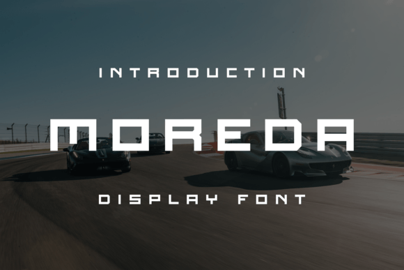 Moreda Display Font for Handmade Creators