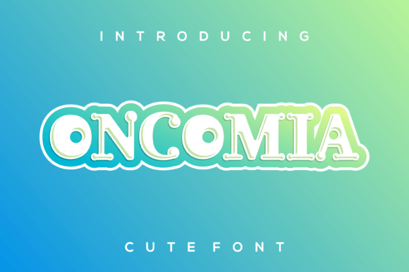 Oncomia: A Cool and Modern Display Font for Brand Builders