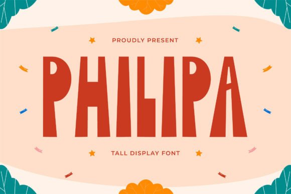 Philipa Display Font for Small Business Branding