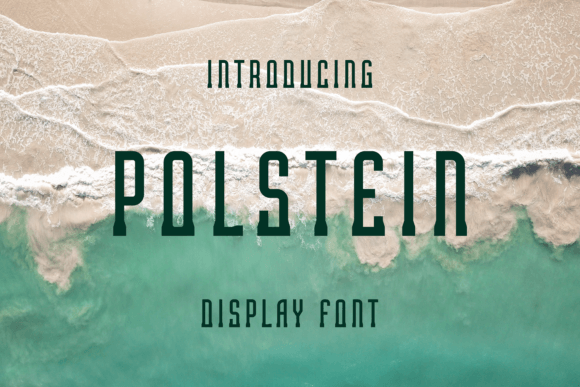 Polstein Display Font for Handmade Creators