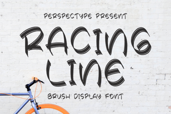 Racing Line Font for Modern Branding Projects