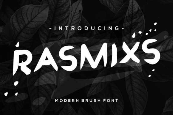 Rasmixs Display Font for Bold Brand Identity