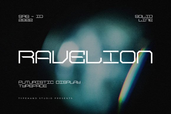 Ravelion Display Font for Creative Makers