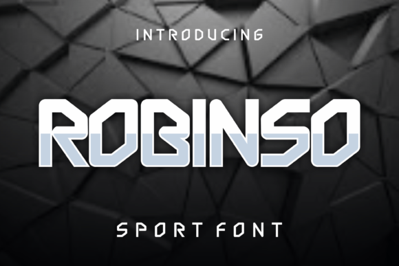 Robinso Display Font for Bold, Energetic Branding