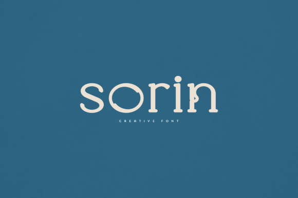 Sorin Font: Elegant Display Typeface for Branding Projects