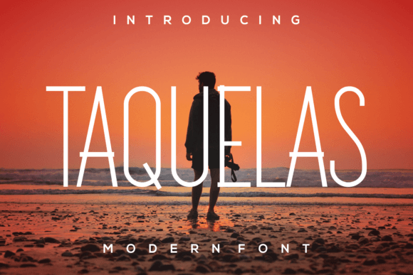 Taquelas Display Font for Bold Campaign Headlines